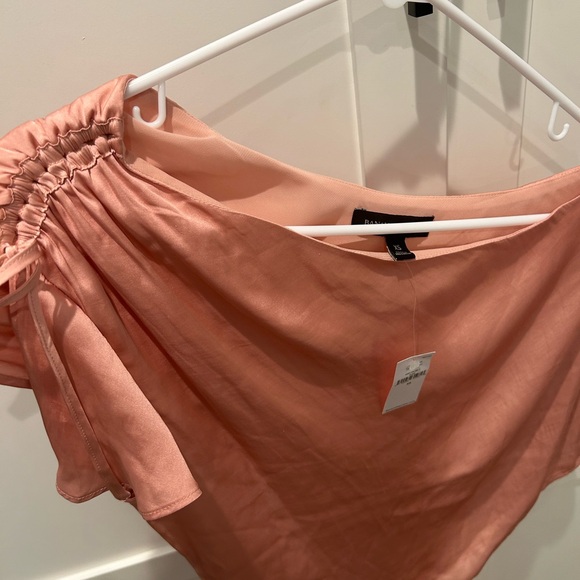 NWT Banana Republic One Shoulder Blouse Size XS - Picture 3 of 4